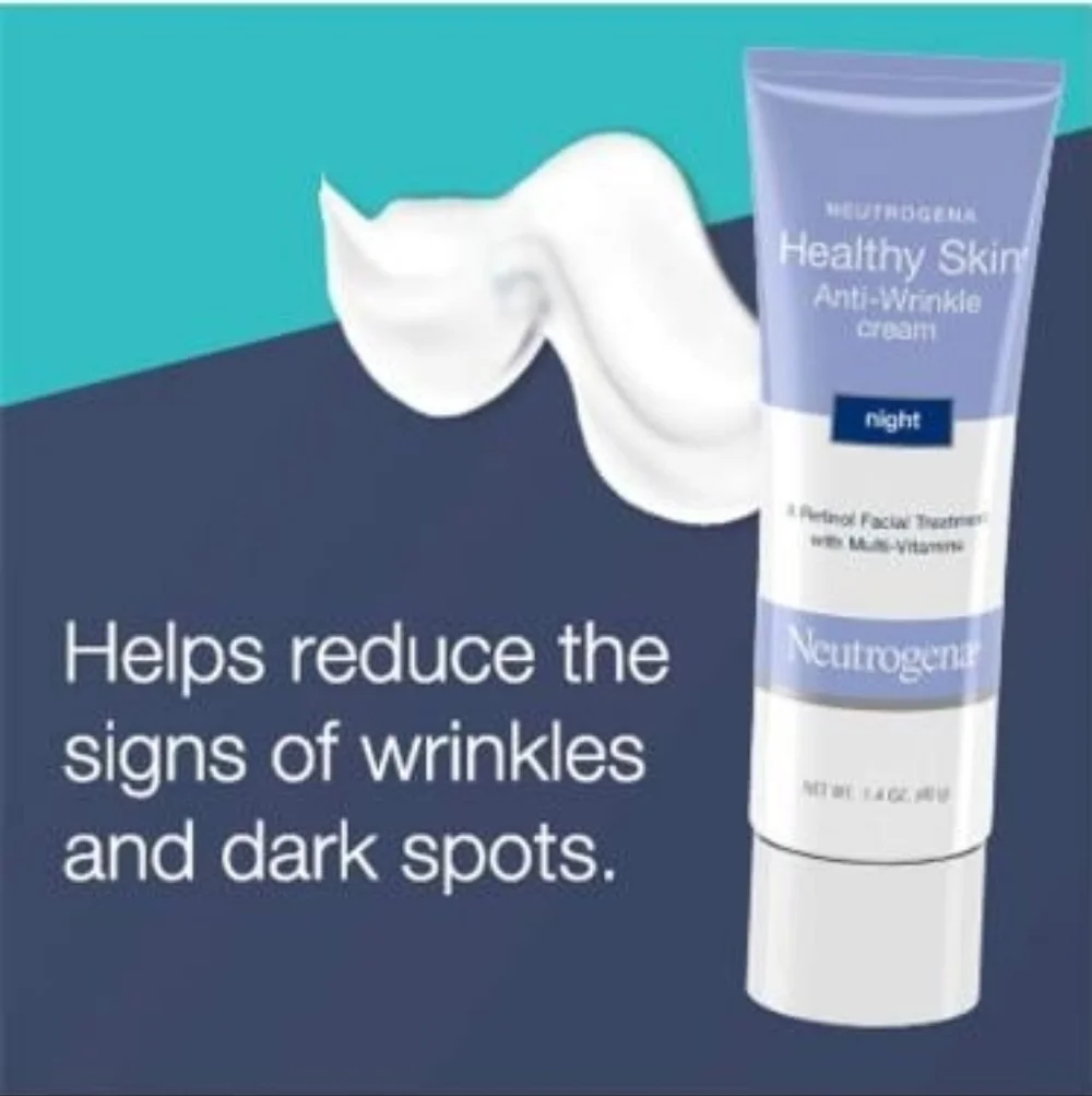 Discontinued! Neutrogena Healthy Skin Anti-Wrinkle Cream Night 1.4 oz (40 g)